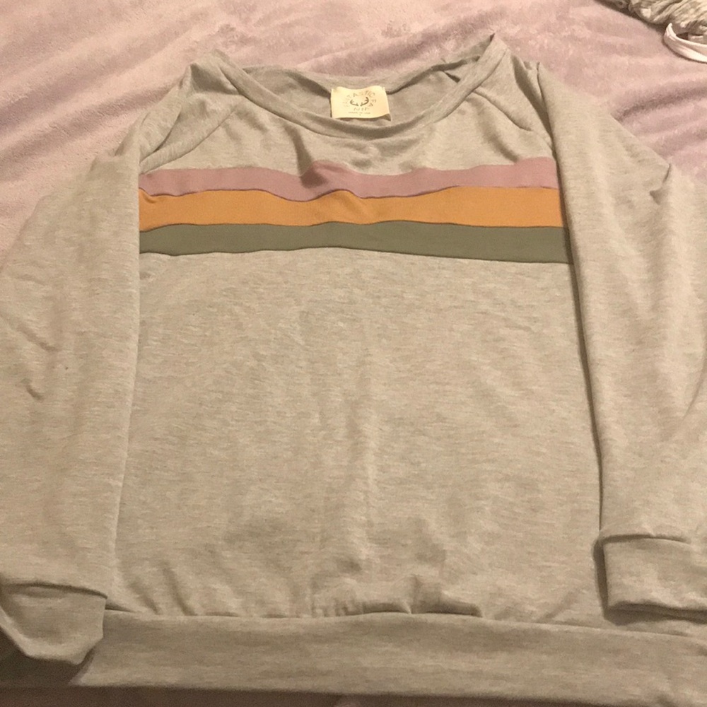 Long sleeve Mardi Gras mambo shirt